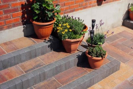 Historic Heather & Step Risers Charcoal