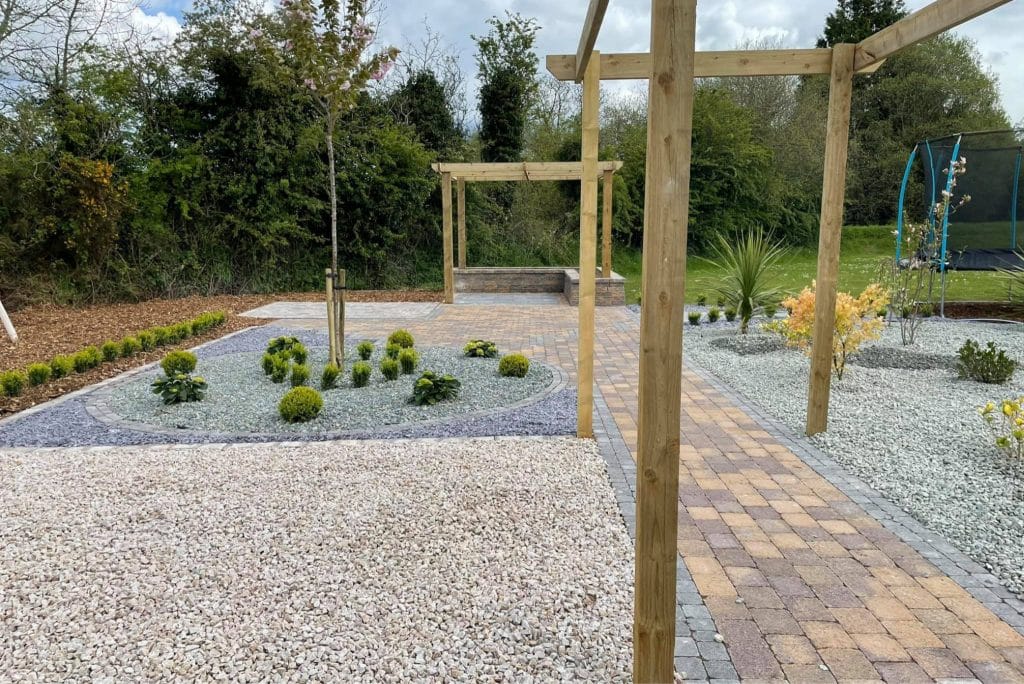 Patio and garden play area, County Londonderry