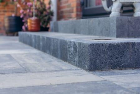 Madison Slate & Step Risers Charcoal