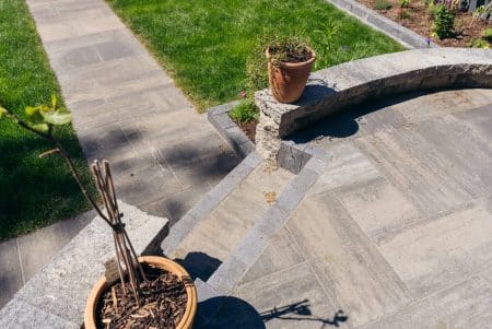 Madison Slate & Step Risers Charcoal