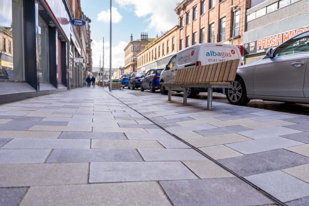 Block Paving Public Realm Project For West Blackhall Street Greenock Block Paving Public Realm Project For West Blackhall Street Greenock