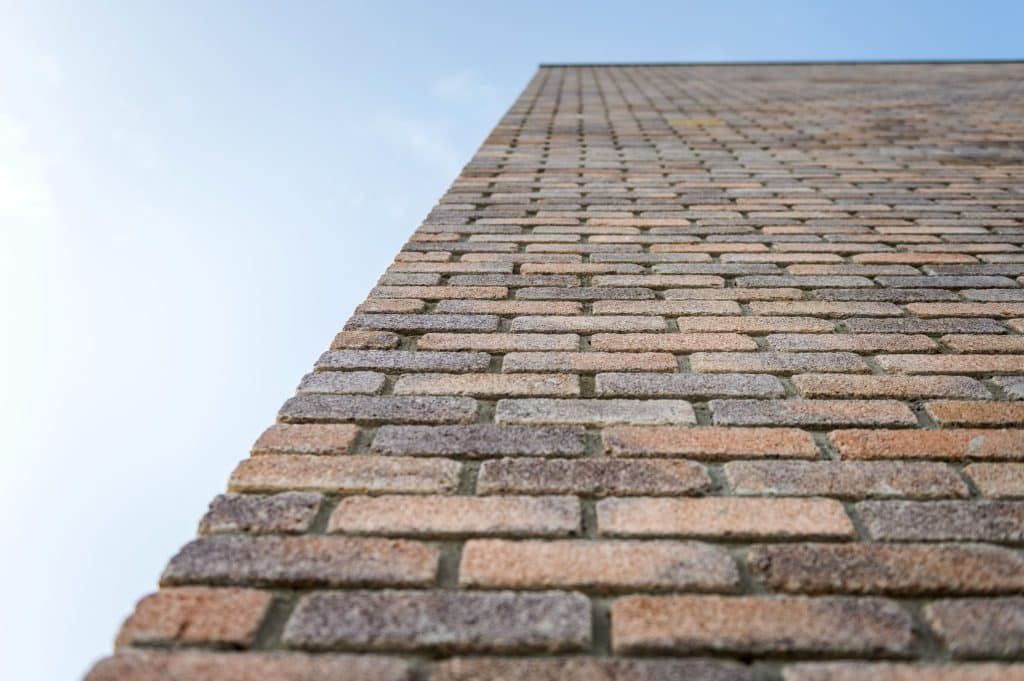 brown facing brick
