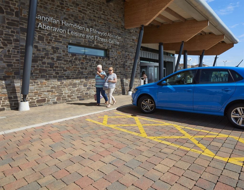 tobermore tegula cedar hydropave tegula duo heather country kerb granite aggregate aberavon leisure centre port talbot